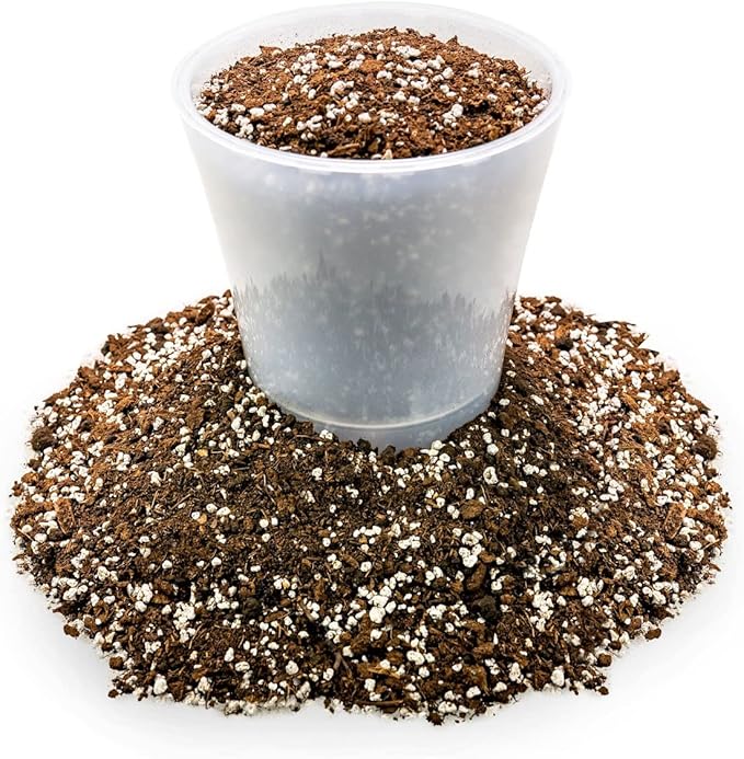 House Plant and Tropical Plant Potting Soil - Re-Potting Soil for All Types of Indoor House Plants - 5 Quart Bag-VerdiqueGarden