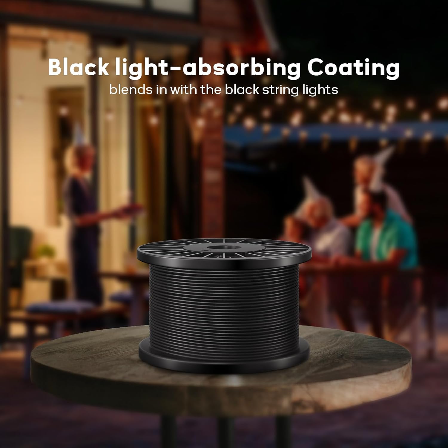 Vinyl Coated Wire Rope 1/16 Inch Overmolded to 3/32 Inch, 1000FT 304 Stainless Steel Cable with 300 Pcs Crimping Sleeves for String Light Hanging Kit, Clotheslines and Trellis Wire-VerdiqueGarden