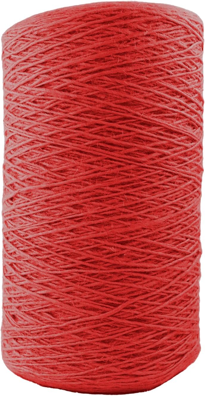 1mm x 1000 Feet Red Jute Rope, Twine for Gardening Tomato Climbing Plant Tie Floristry Crafts Gift Wrapping Packing Decor-VerdiqueGarden