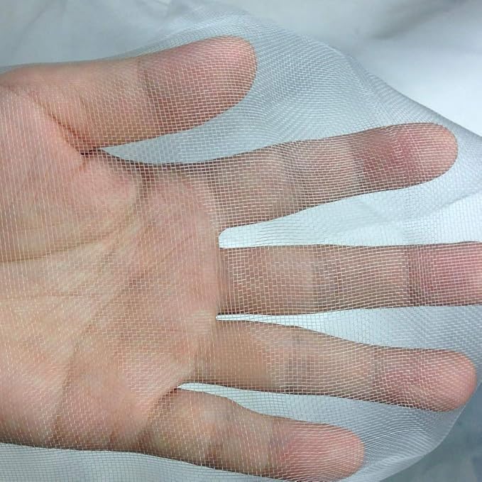 10x30Ft Mosquito Bug Insect Bird Fine Mesh Net Barrier Hunting Blind Garden Screen Netting for Protect Your Plant Fruits Flower-VerdiqueGarden