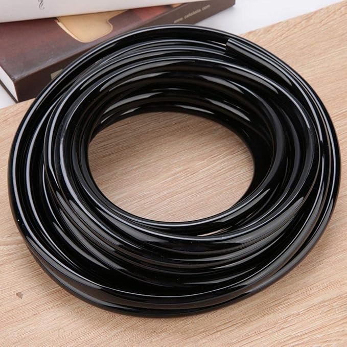 10M Irrigation Watering Hose Systems, 8/11mm PVC Flexible Pipe Drip Hose Tubing Watering Equipment,for Greenhouse flower plants lawn Garden-VerdiqueGarden