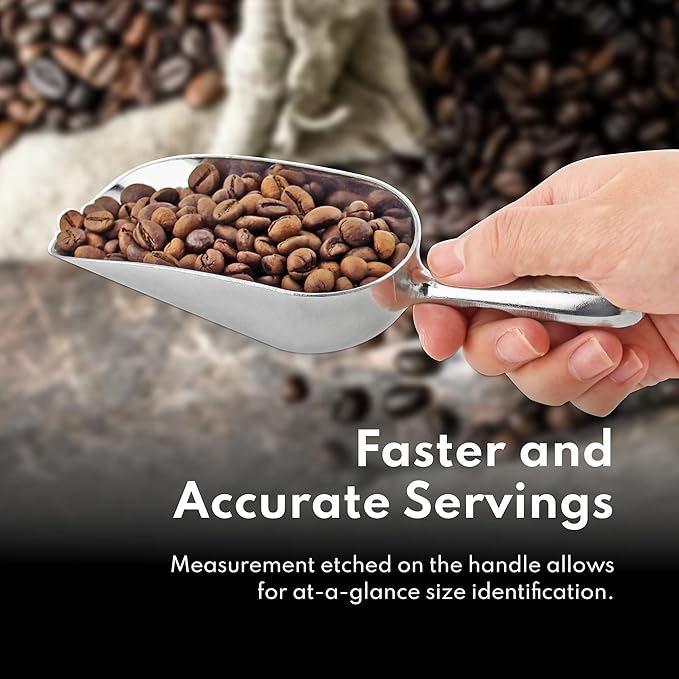 New Star 34585 Cast Aluminum Utility Scoop, 58-Ounce-VerdiqueGarden