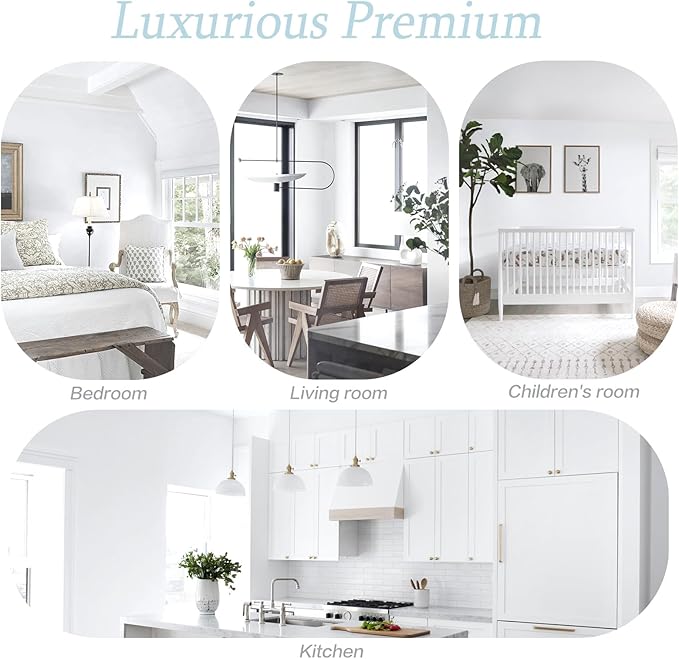 Dimoon 590''x17.7'' White Peel and Stick Wallpaper Contact Paper Self Adhesive Wall Paper-VerdiqueGarden