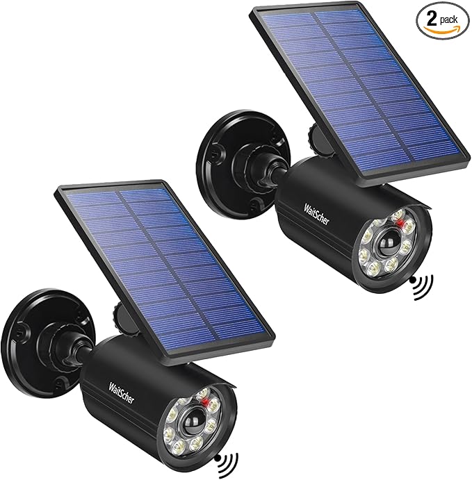 Solar Motion Lights Outdoor Waterproof 3600mAh Solar Security Flood Light for Outside Garden Driveway Path Deck Landscape Yard(2pack)-VerdiqueGarden