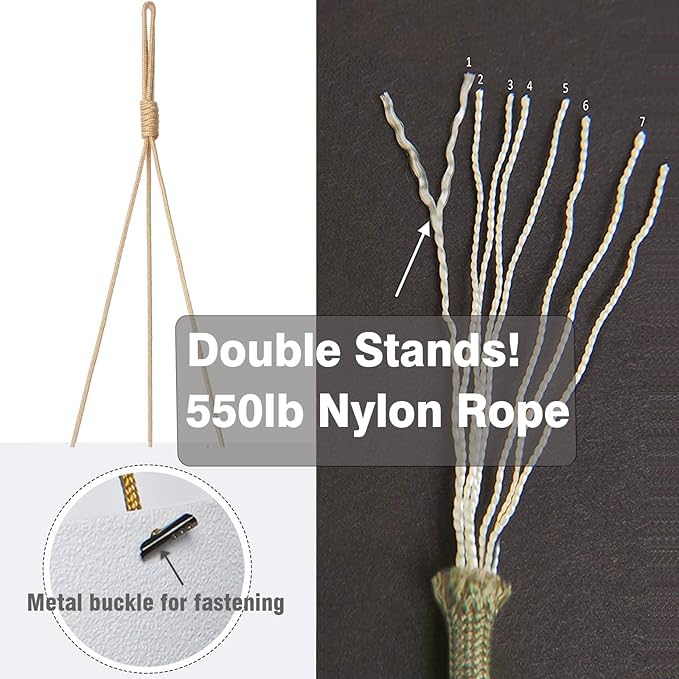 12 Inch 2 Pack Large Hanging Planters for Indoor Outdoor Plants, Plastic Hanging Basket Pots for House Plants Flowers, White-VerdiqueGarden