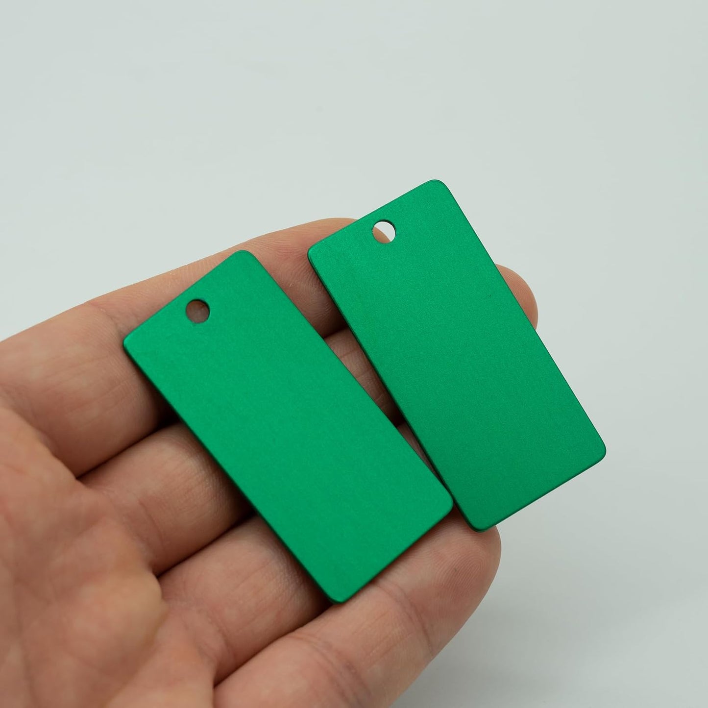 StayMax Anodized Aluminum Engraving Blanks 1x2 Inch 50 Pack (Green)-VerdiqueGarden