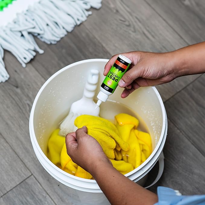 Nature's Dome 12 oz Pest Control Concentrate – Makes 1 Gallon – Eco-Friendly, Plant-Based Formula for Ant, Roach, Spider, Fly, Flea & Insect Control – Child & Pet Safe for Indoor/Outdoor Use-VerdiqueGarden