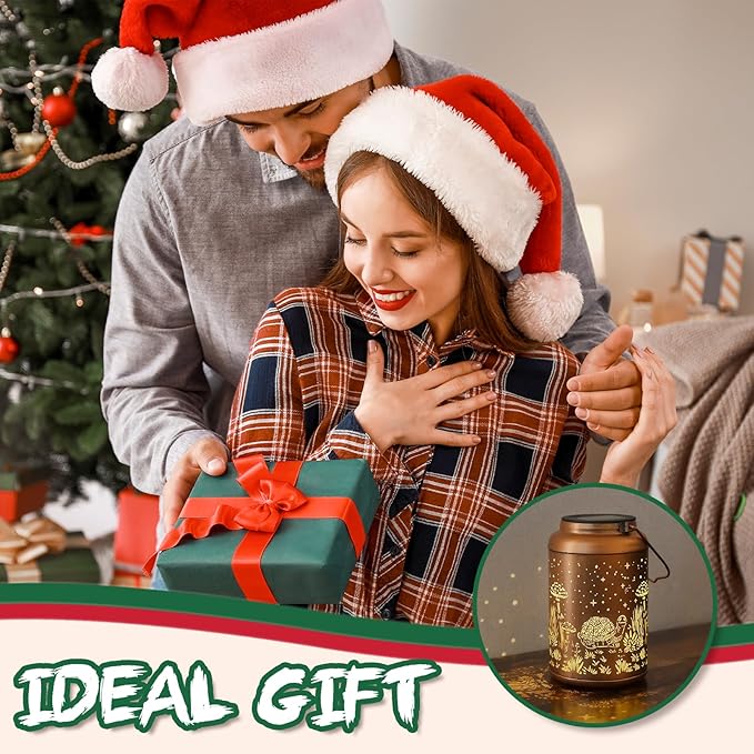 2 Pack Turtle Solar Lanterns Outdoor Waterproof - Hanging Turtle Solar Lights Garden Decor, Birthday Gifts for Women, Mom, Mothers Day Gifts, Outdoor Decor for Patio, Yard-VerdiqueGarden