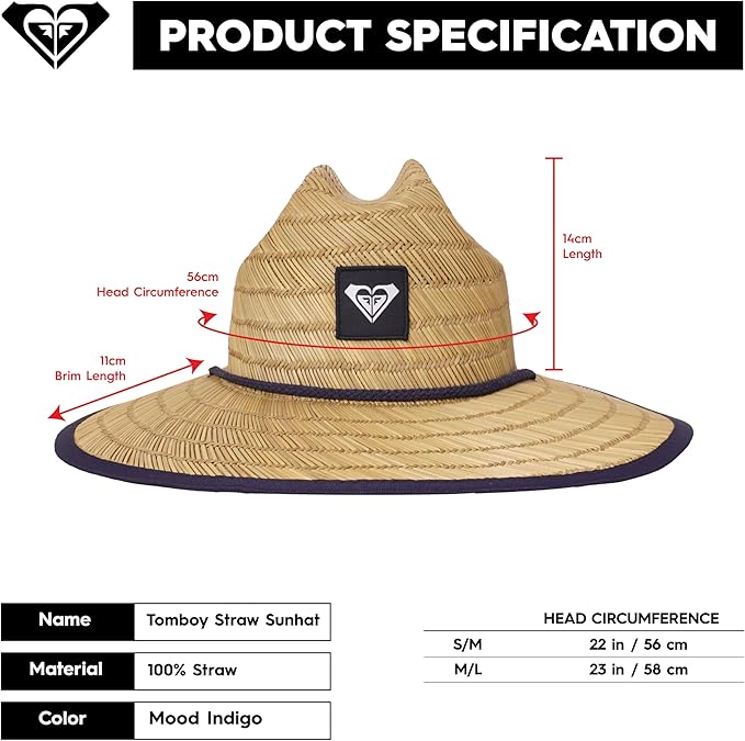Roxy Women's Tomboy Straw Hat-VerdiqueGarden