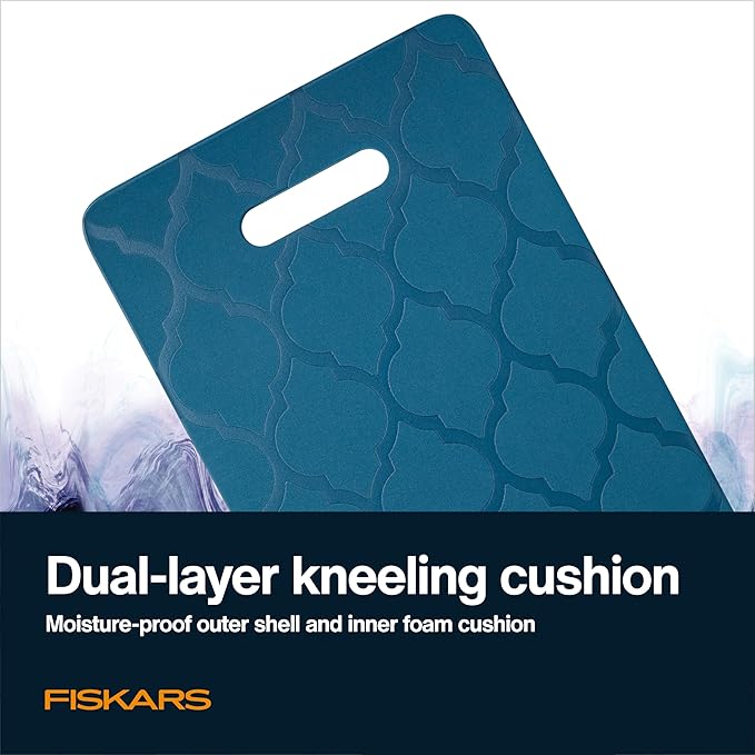 Fiskars Knee Pad, Trowel, and Cultivator Set, Explore Collection-VerdiqueGarden