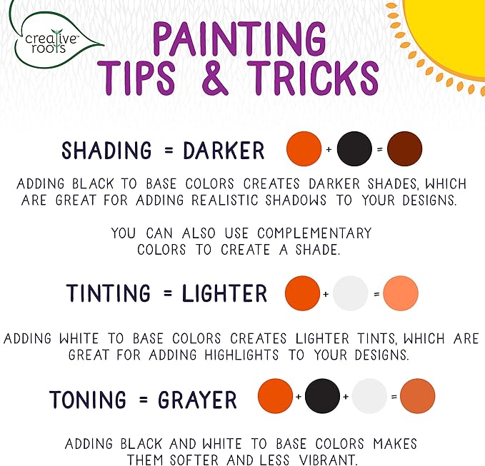 Creative Roots Paint Your Own Fox, DIY Fox, Kids Painting Set, Creativity for Kids, Ceramic Painting Kit for Kids, Ceramics to Paint, Paint Your Own Ceramic, Ages 5+-VerdiqueGarden