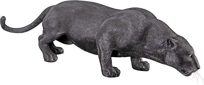 Design Toscano Grande Black Panther Statue-VerdiqueGarden