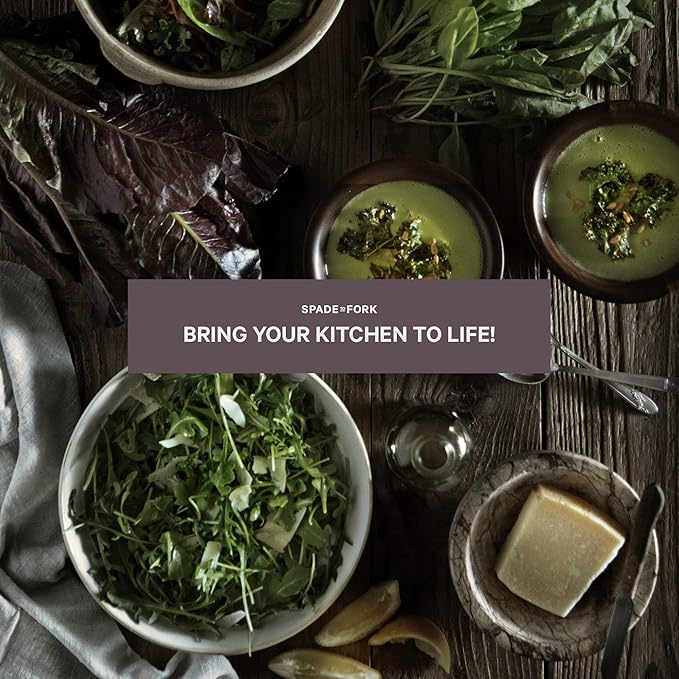 Organic Indoor Lettuce & Greens Garden Starter Kit - Certified USDA Organic Non GMO - Includes Spinach, Kale, Red Romaine, Loose Leaf Lettuce Seeds for Planting, Potting Soil, Peat Pots-VerdiqueGarden