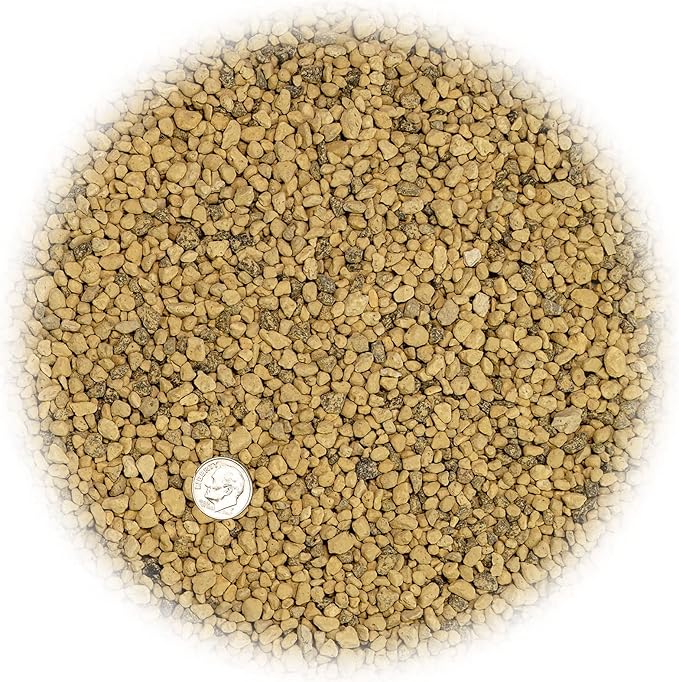 Pure Hard Akadama for Bonsai/Succulent Soil - (3mm-6mm) Small Grain for Cactus, Bonsai Plants Soil Amendment, Prevent Over Water, Provides Optimal Water Retention, Fast Drainage (1 Quart)-VerdiqueGarden
