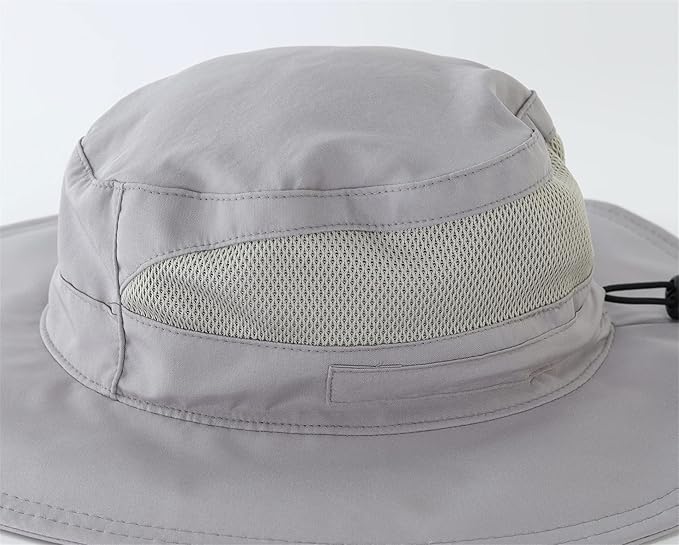 Connectyle Women's UPF 50+ Sun Hat UV Protection Wide Brim Bucket Hat Summer Beach Hats Fishing Hiking Outdoor Safari Hats-VerdiqueGarden