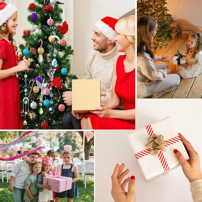 IcosaMro 420PCS Sun Catcher Arts and Crafts for Adults Crystal Suncatcher Crafts Kit for Adults Suncatchers DIY Making Supplies for Indoor Window Hanging, Outdoor Garden Decor Wedding Christmas-VerdiqueGarden