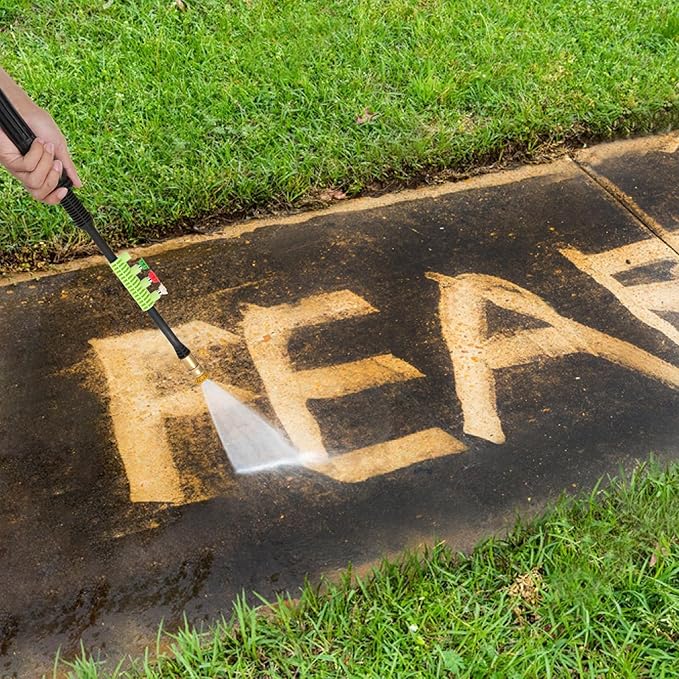 Electric Pressure Washer 5000PSI 4.0GPM Power Washers with M22-14mm Pressure Hose 33FT, Power Sprayers High Pressure with 1/4" QC Compatible Surface Cleaner for Home Cars Driveways, LGreen-VerdiqueGarden