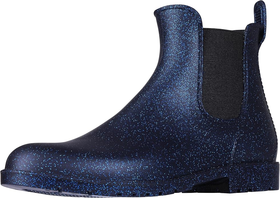 Asgard Women's Ankle Rain Boots Waterproof Chelsea Boots-VerdiqueGarden