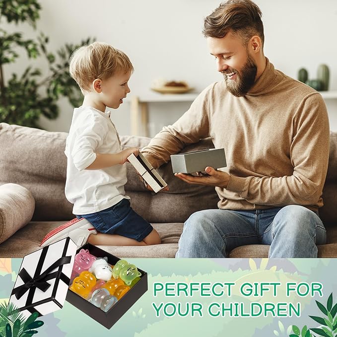 100 Pcs Luminous Mini Cat Figurines Resin Tiny Cat Animal Figurines Glow in The Dark Miniature Cat Statues Ornaments for DIY Cake Decoration Ornaments Crafts Moss Landscape Decoration-VerdiqueGarden