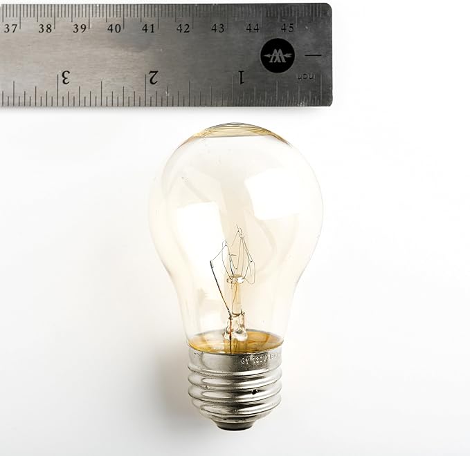 Hometown Evolution, Inc. E26 Commercial String Lights with 16 Gauge Wire (50 Foot 25 Socket, A15 15 Watt Clear Bulbs)-VerdiqueGarden