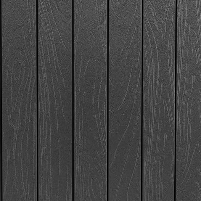 33 Gallon Outdoor Storage Box, Waterproof Resin Deck Box for Indoor & Outdoor Use – Lockable Patio Storage Bin for Garden Tools, Package Deliveries, Pool Accessories, Sports Gear & Furniture-Black-VerdiqueGarden