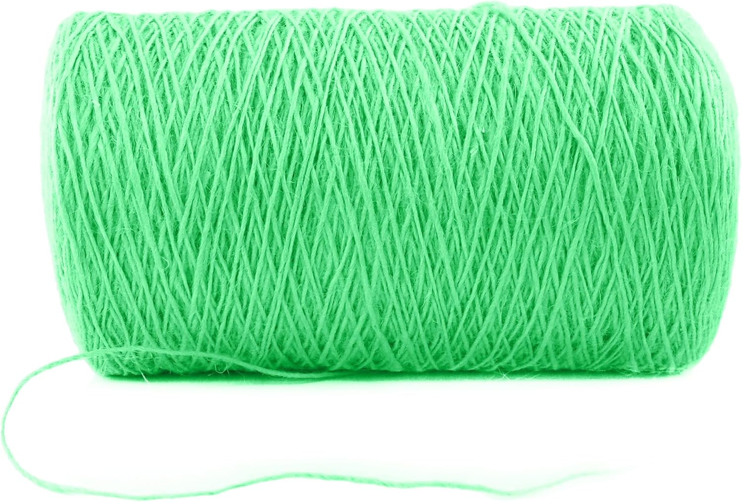 1mm x 2500 Feet Light Green Jute Rope, Twine for Gardening Tomato Climbing Plant Tie Floristry Crafts Gift Wrapping Packing Decor-VerdiqueGarden