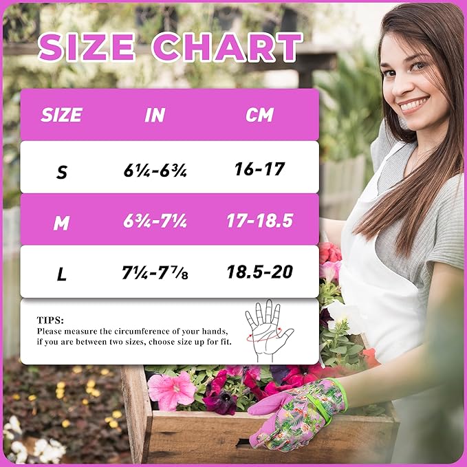 HANDLANDY Women Safety Work Gloves Utility Touch Screen Working Grip Glove for Yardwork Gardening Breathable Mechanic Gloves-VerdiqueGarden