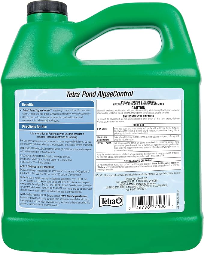 Tetra 77188 Algae Control Treats 36000 gallons, 101.4-Ounce-VerdiqueGarden