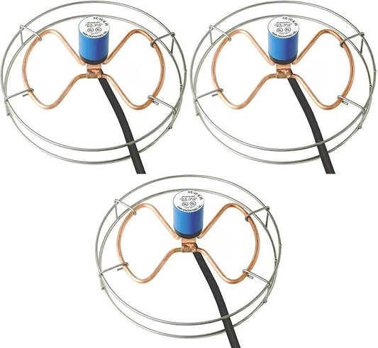 Farm Innovators H-429 1500 Watt Cast Aluminum Submergible Water Tank Deicer, Self Regulating Thermostat (3 Pack)-VerdiqueGarden