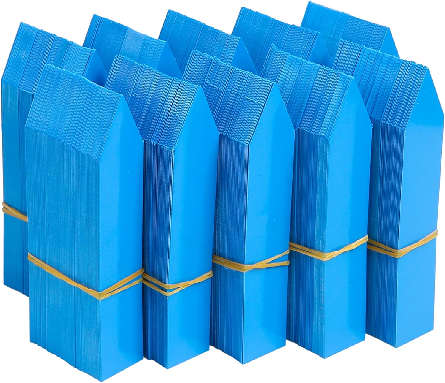 1000 Pcs Plant Tags, 4 Inch Plastic Garden Plant Pot Markers Waterproof Plant Labels, Blue-VerdiqueGarden