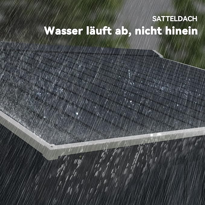 Outsunny 9' x 6' Outdoor Storage Shed, Garden Tool Metal Shed with Foundation Kit, Double Lockable Door, Air Vents and Sloping Roof, for Backyard, Patio, Lawn, Dark Gray-VerdiqueGarden