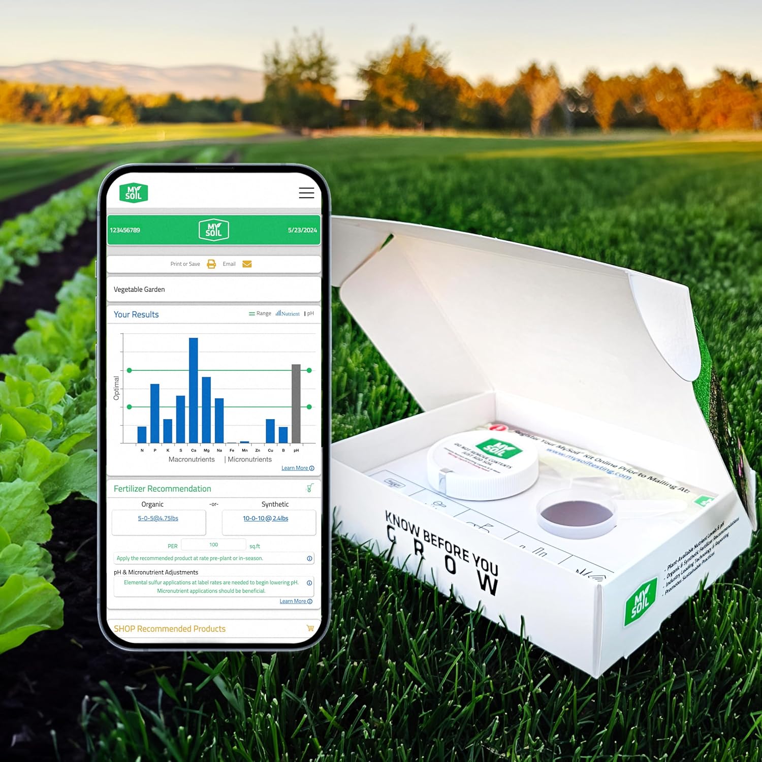 MySoil Soil Test Kit 4 Pack, Unlock Your Lawn & Garden Potential, Complete & Accurate Nutrient and pH Analysis with Recommendations Tailored to Your Soil and Plant Needs-VerdiqueGarden