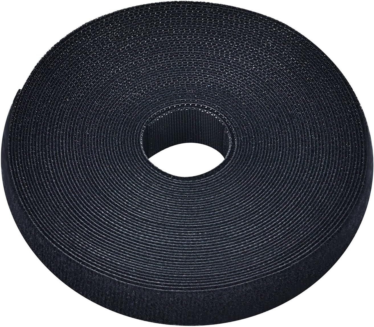 Pasow fastening tape Cable Tie Double Side Nylon Power Wire Management 3/4Inch 1 Roll Hook (10 Yards, Style 2)-VerdiqueGarden