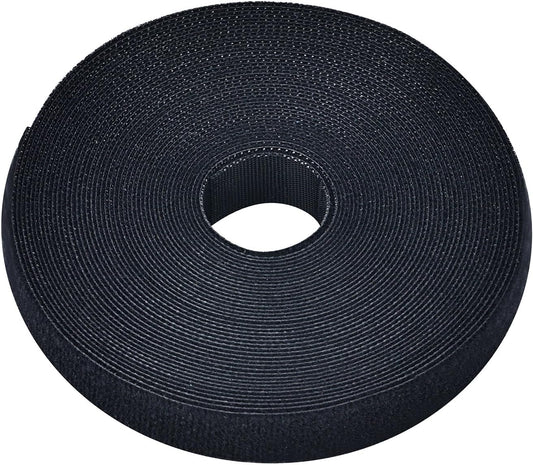 Pasow fastening tape Cable Tie Double Side Nylon Power Wire Management 3/4Inch 1 Roll Hook (10 Yards, Style 2)-VerdiqueGarden