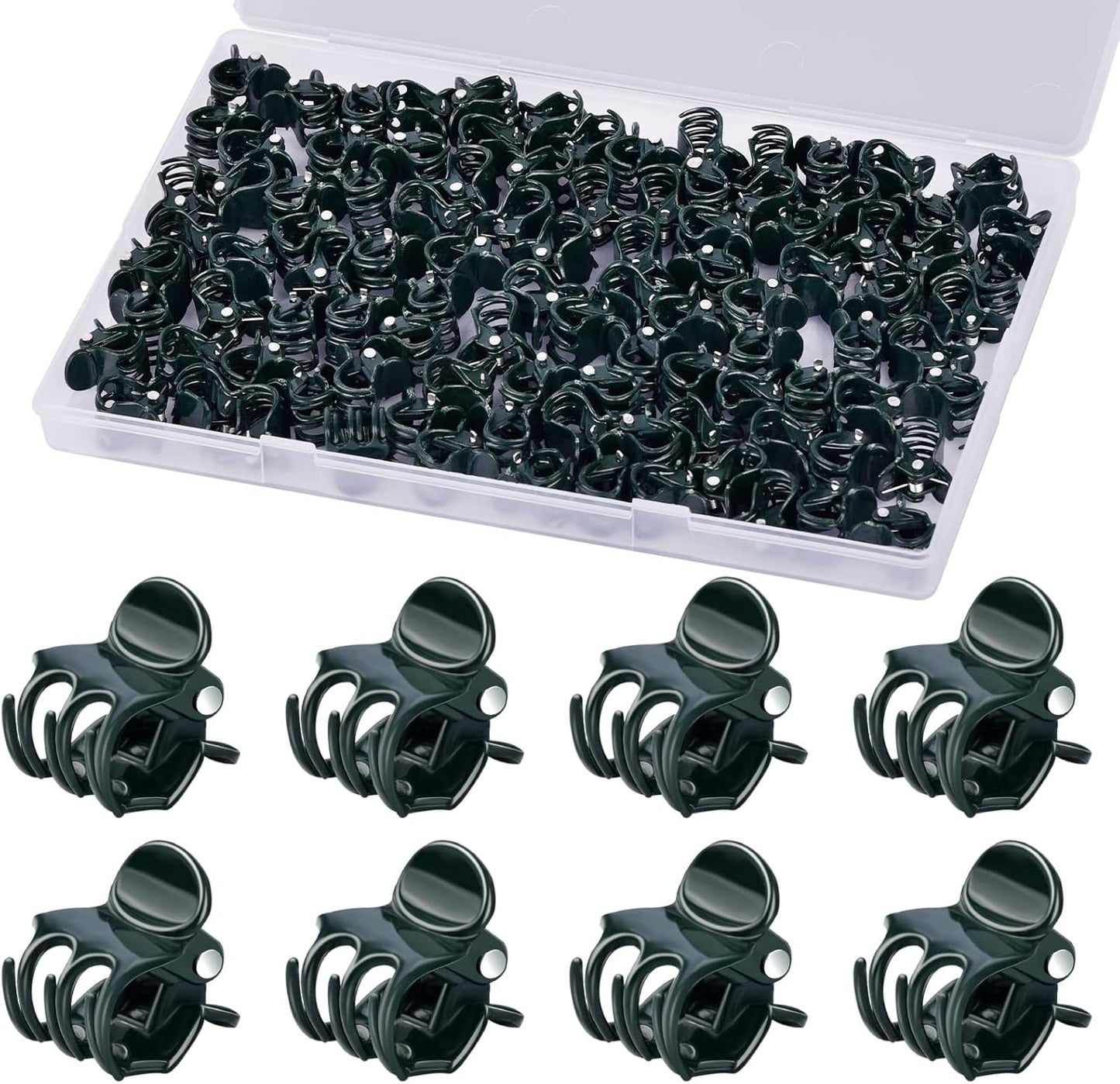 Orchid Clips, ARRITZ 100pcs Garden Plant Clips for Vines Flowers Keep Stems Vines Flowers Grow Upright-VerdiqueGarden