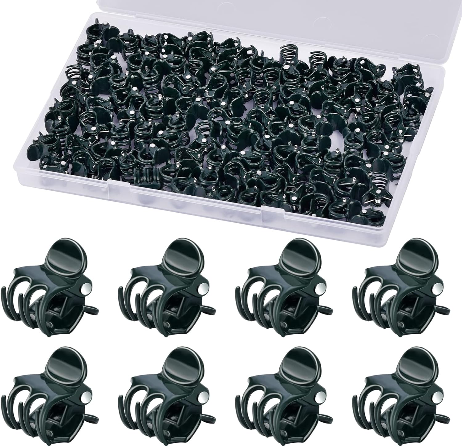 Orchid Clips, ARRITZ 100pcs Garden Plant Clips for Vines Flowers Keep Stems Vines Flowers Grow Upright-VerdiqueGarden