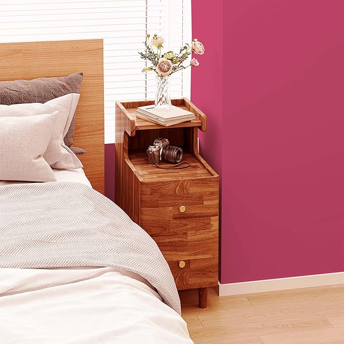 Dimoon 393''x17.7'' Pink Peel and Stick Wallpaper Contact Paper Modern Self Adhesive Wall Paper Removable Renter Friendly Textured Solid Color Shelf Cabinet Vinyl Roll (393''x17.7'',Rose Red)-VerdiqueGarden