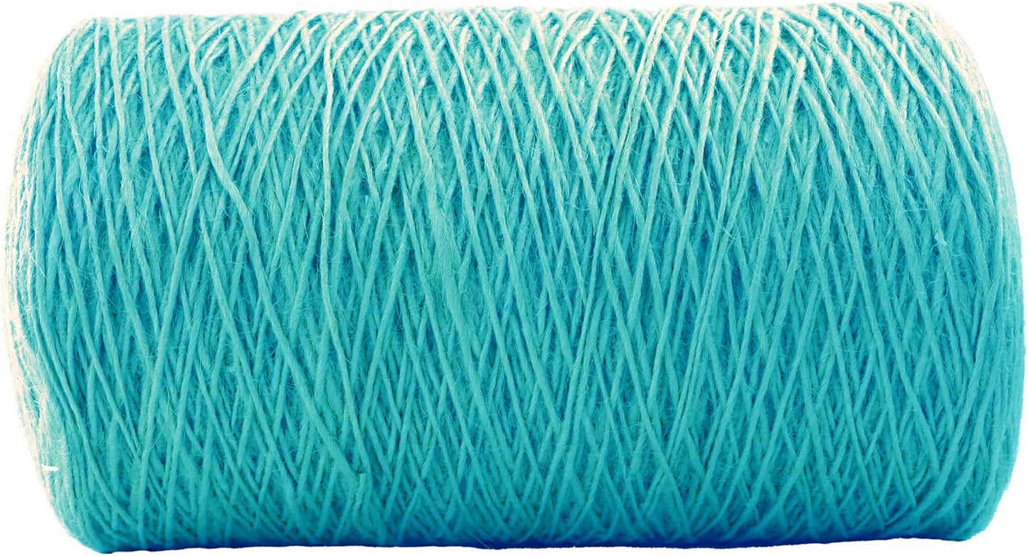 1mm x 5000 Feet Blue Jute Rope, Twine for Gardening Tomato Climbing Plant Tie Floristry Crafts Gift Wrapping Packing Decor-VerdiqueGarden