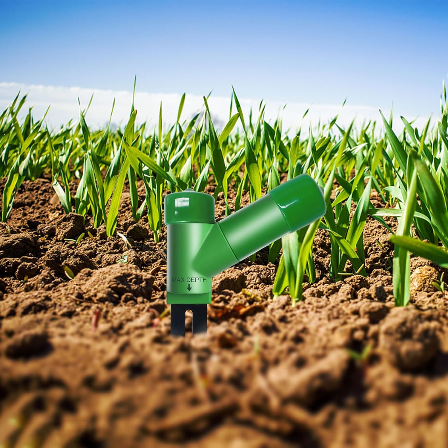 ECOWITT WH0291 Soil Moisture Tester Plant Soil Moisture Sensor Meter with Digital LCD Display-VerdiqueGarden