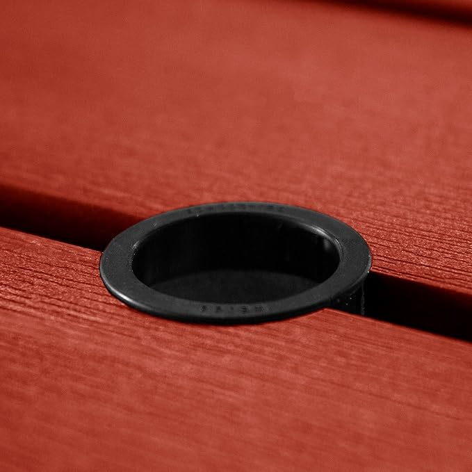 highwood Hometown Picnic Table, 6 Foot, Rustic Red-VerdiqueGarden