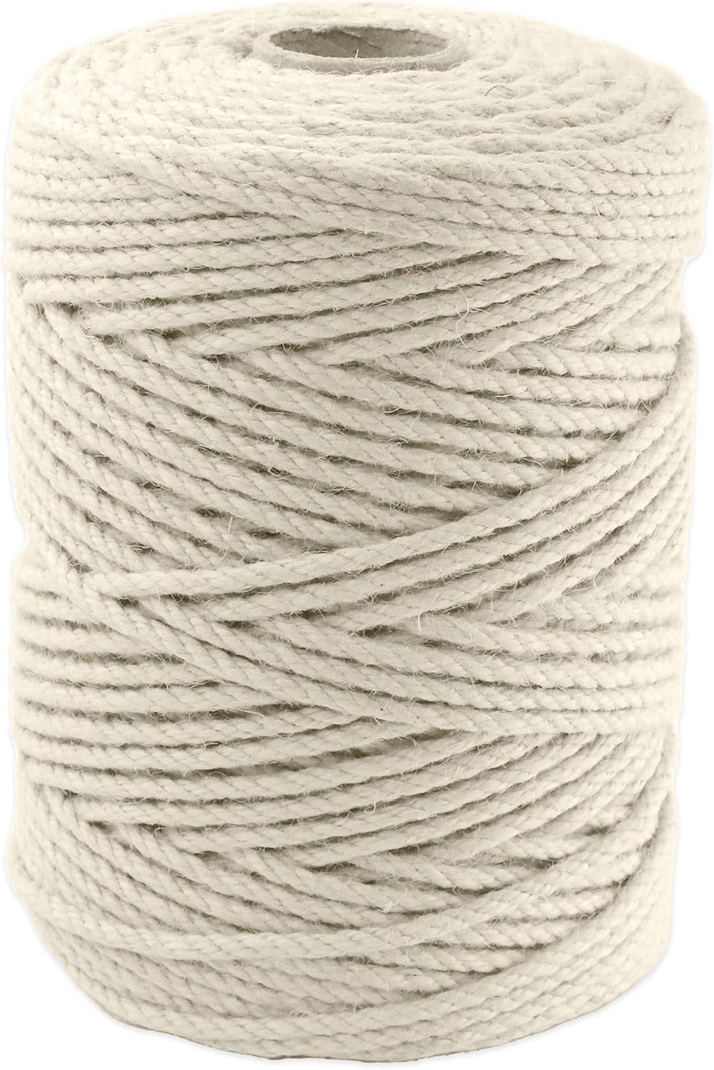 4mm x 500 Feet White Jute Rope, Twine for Gardening Tomato Climbing Plant Tie Floristry Crafts Gift Wrapping Packing Decor-VerdiqueGarden