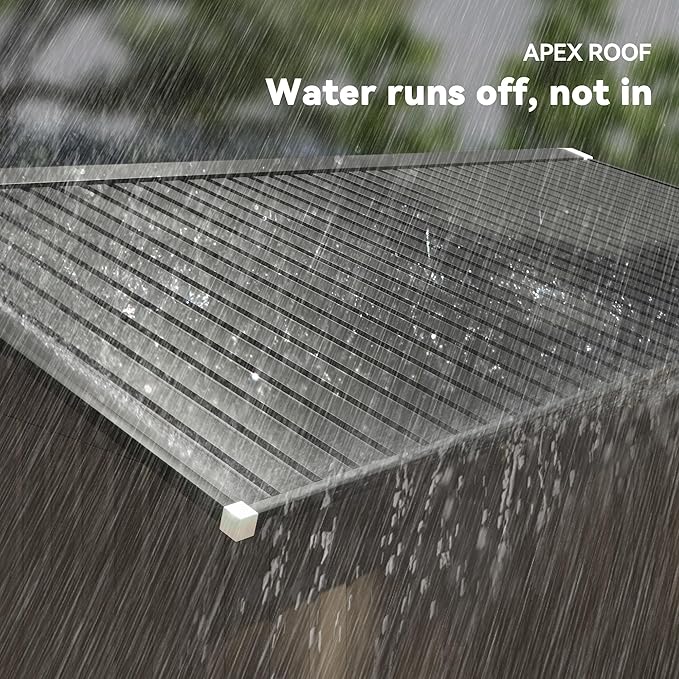 Outsunny 11' x 13' Outdoor Storage Shed, Garden Tool Metal Shed with Foundation Kit, Double Lockable Door, Air Vents and Sloping Roof, for Backyard, Patio, Lawn, Brown-VerdiqueGarden