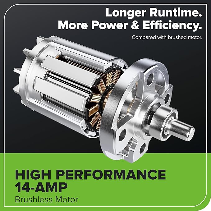 Greenworks Pro Brushless 2700 PSI (CSA Certified) 2.3 GPM Max / 1.2 GPM Electric Pressure Washer (Foldable Handles, Rugged Steel Frame, 25 FT Hose, 35 FT GFCI Power Cord)-VerdiqueGarden