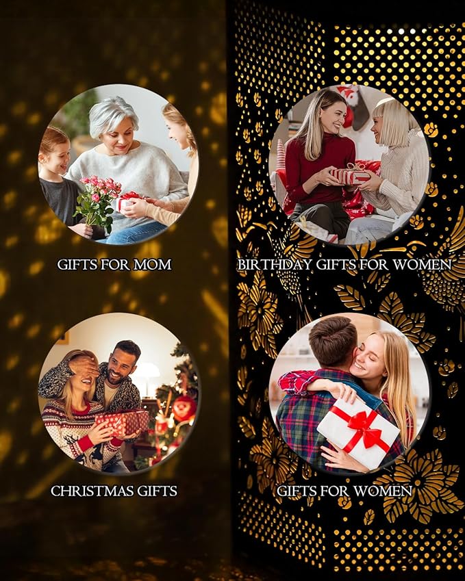 Hummingbird Solar Lantern Outdoor Waterproof - Birthday Gifts for Women Mom Grandma Men, Mothers Day Gifts, Solar Lights Outdoor Hanging Garden Decor for Outside, Patio, Yard, Lawn-VerdiqueGarden