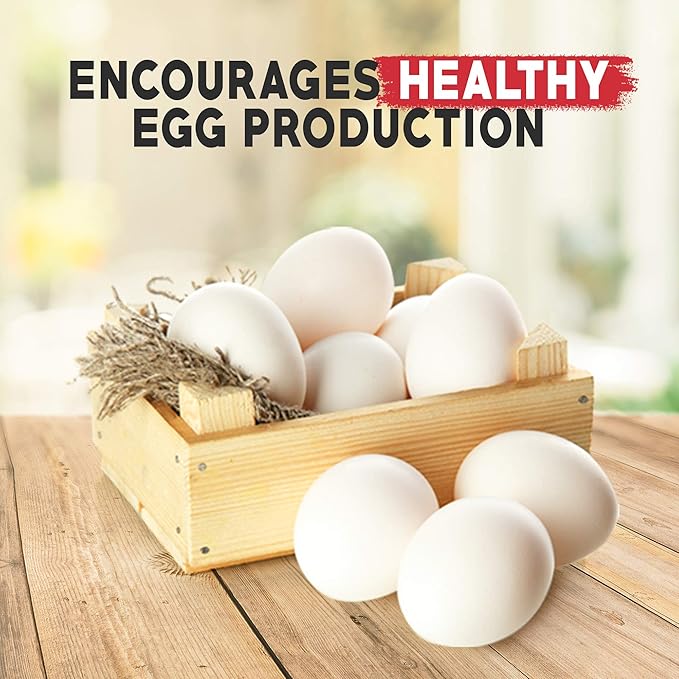 Non-GMO Backyard Chicken Nesting Herbs (8 Pounds) - Naturally Keep a Clean Coop Your Hens Will Love - Chicken Supplies and Feed WormBGone-VerdiqueGarden