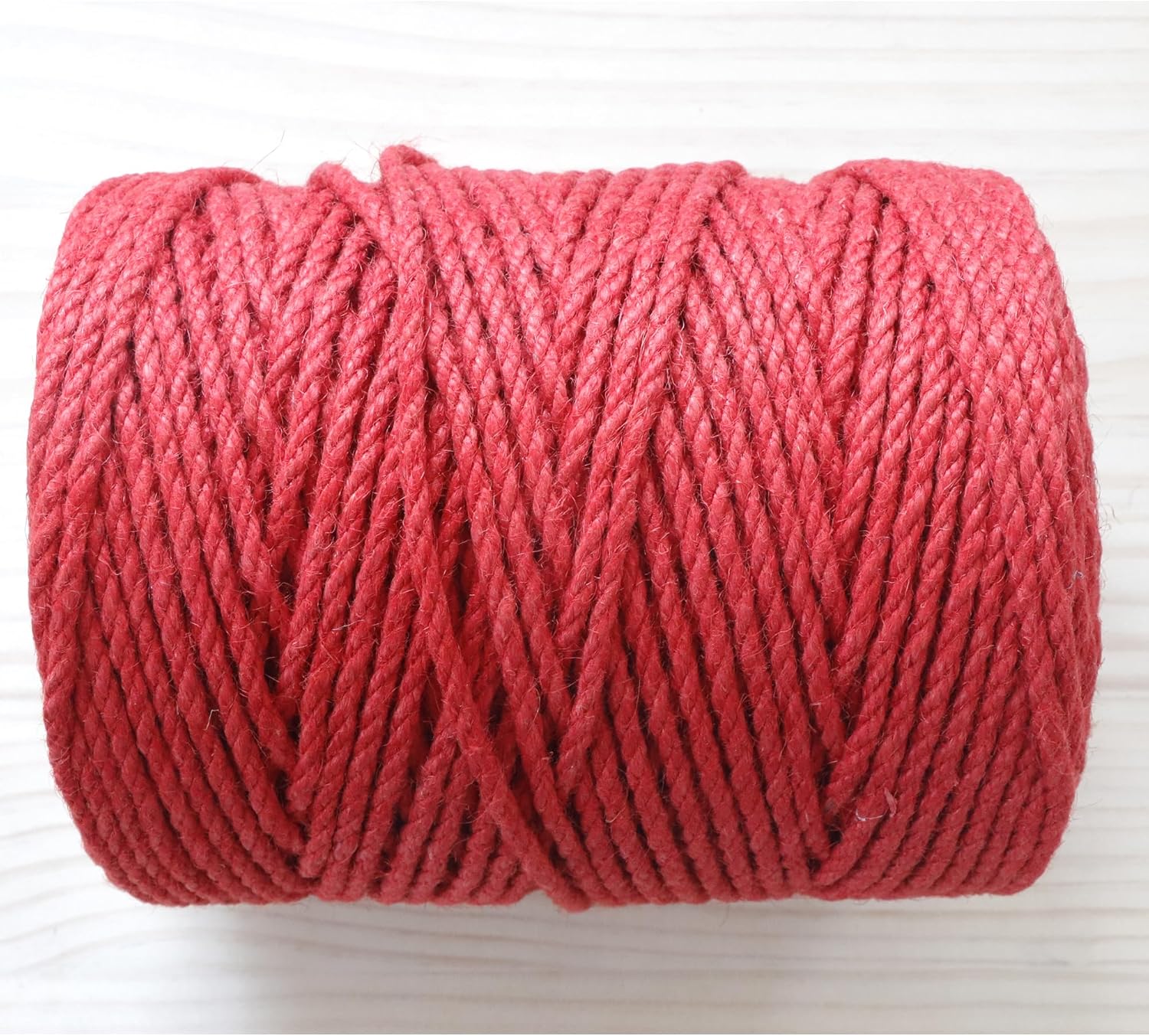 4mm x 400 Feet Red Jute Rope, Twine for Gardening Tomato Climbing Plant Tie Floristry Crafts Gift Wrapping Packing Decor-VerdiqueGarden