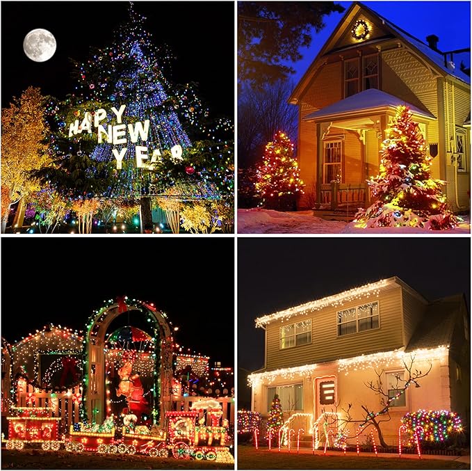 LED Rope Lights Outdoor, 100Ft 300 LED Multicolor String Lights Indoor with Remote, 8 Modes Waterproof Fairy Lights for Outside Garden Patio Party Wedding Christmas Decoration-VerdiqueGarden