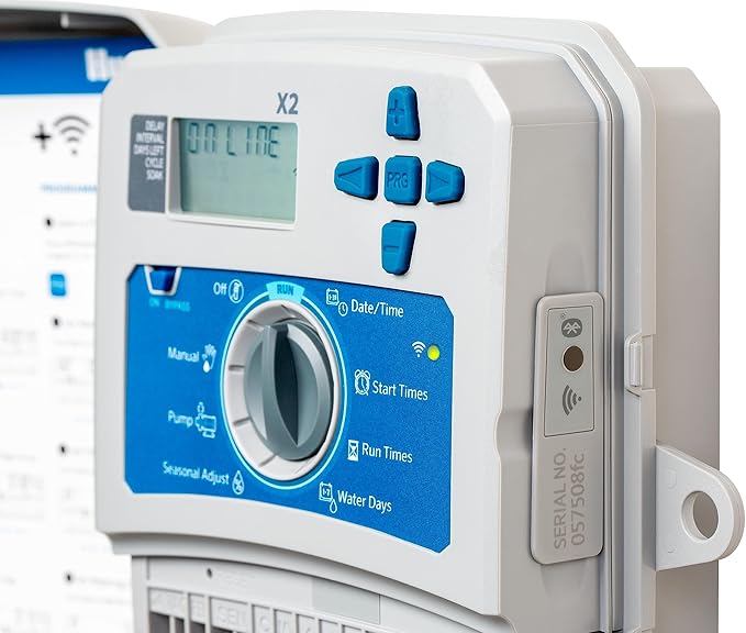 Hunter Hydrawise X2-1400 14 Station Hydrawise Controller Bundeled with Wand WiFi Module X2 14 Zone Outdoor or Indoor Smart Internet X21400 Irrigation Timer-VerdiqueGarden