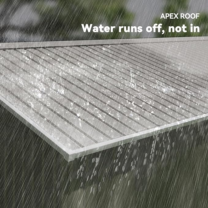 Outsunny 11' x 13' Outdoor Storage Shed, Garden Tool Metal Shed with Foundation Kit, Double Lockable Door, Air Vents and Sloping Roof, for Backyard, Patio, Lawn, Light Gray-VerdiqueGarden