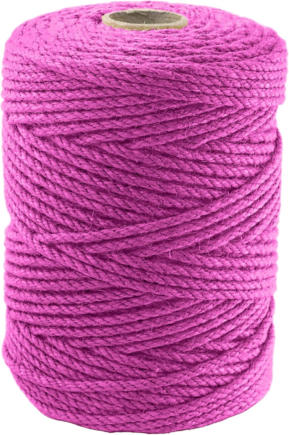 4mm x 400 Feet Pink Jute Rope, Twine for Gardening Tomato Climbing Plant Tie Floristry Crafts Gift Wrapping Packing Decor-VerdiqueGarden